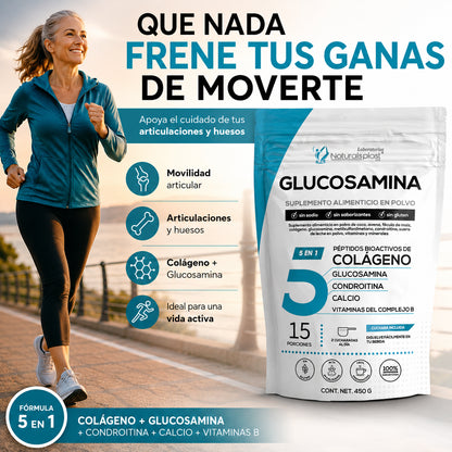 Glucosamina 5 en 1 | Movilidad y Cuidado Articular